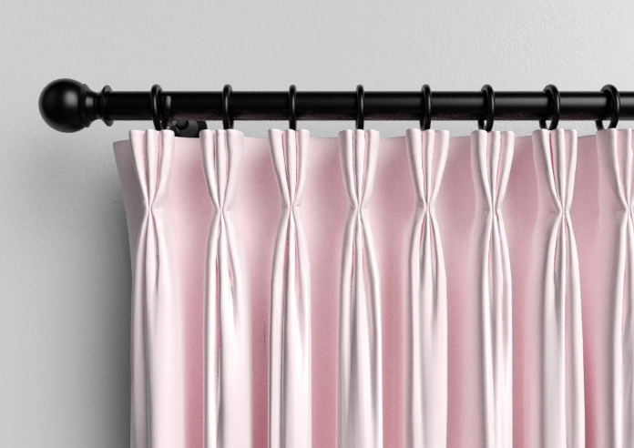 Ultra Luxe Velvet, Light Pink - Made to Measure Curtains - Image 11